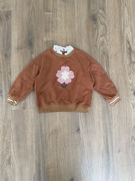 Стильний і якісний дитячий світшот Vertbaudet з алікацією