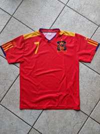 Koszulka nr 7 reprezentacji Hiszpanii .