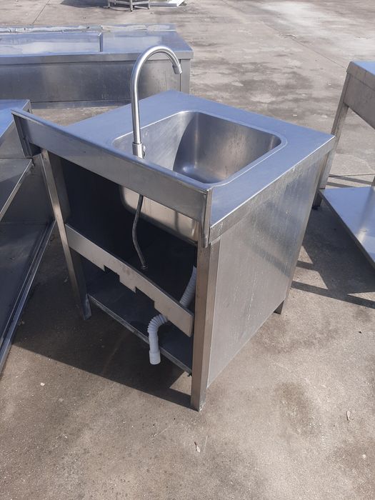 Bancada lava louças 1 em inox