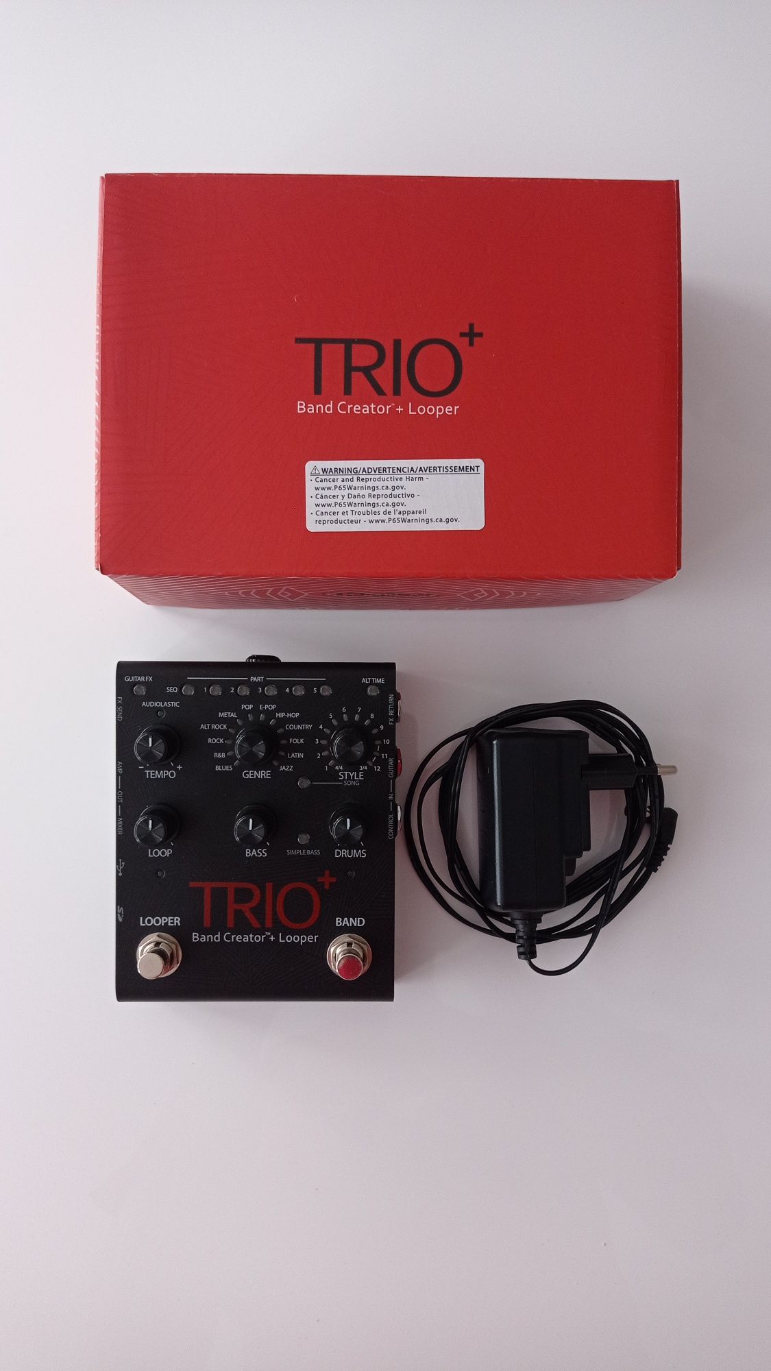 Trio Band Creator plus looper Tc Electronic