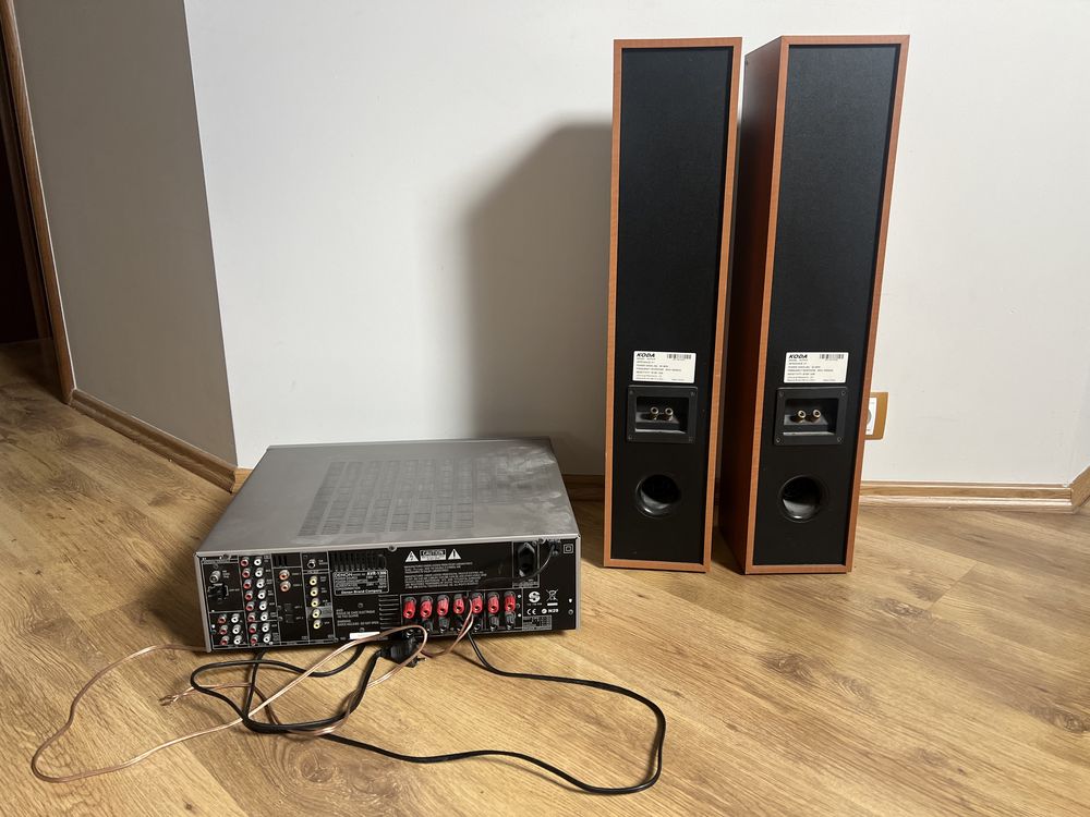 amplituner AV Surround Denon AVR-1306 i kolumy podlogowych koda AV701F