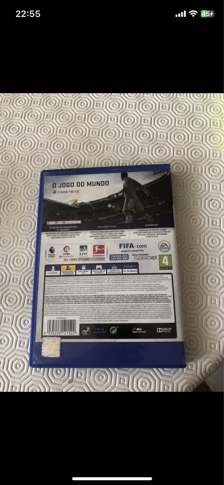 FIFA18 jogo PS4 liga NOS