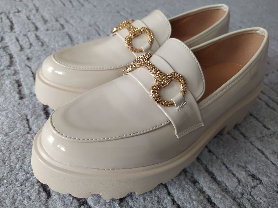 NOWE Mokasyny, buty jesienne damskie rozm. 39