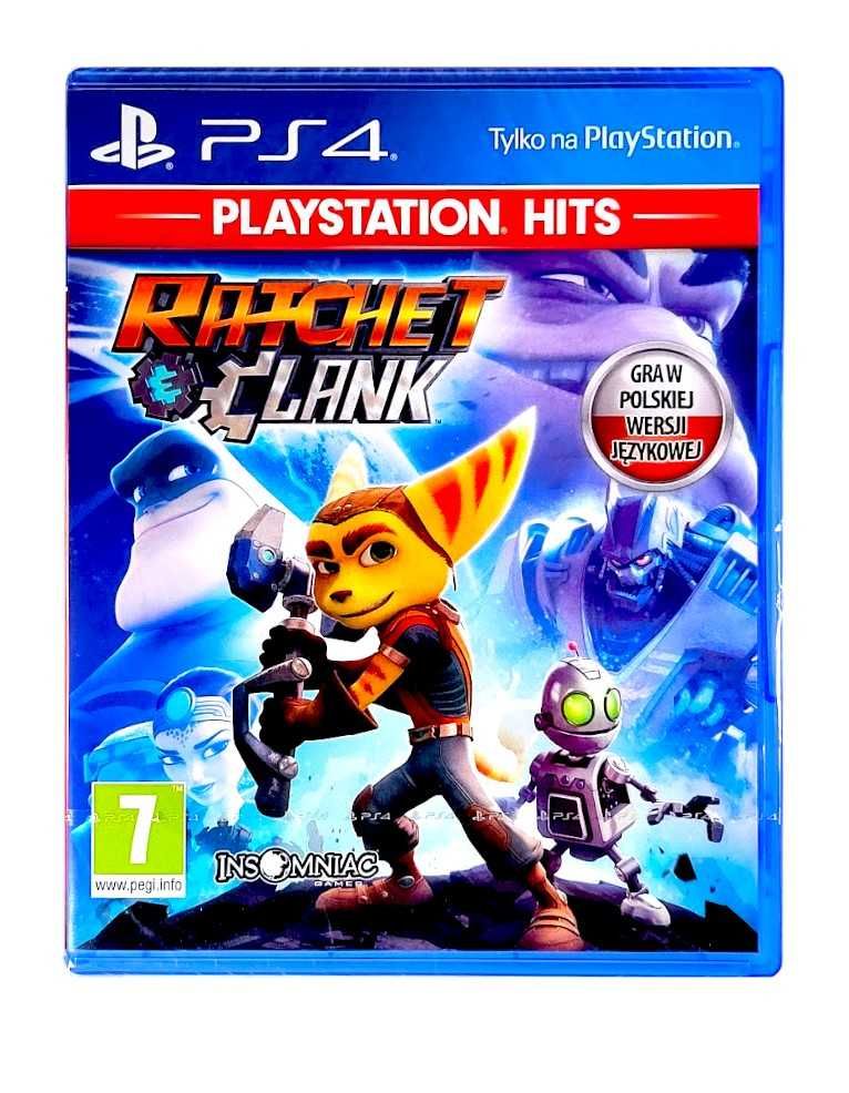 Ratchet & Clank / Playstation Hits / Gra PS4 / Sprzedaż Gier / Mokotów
