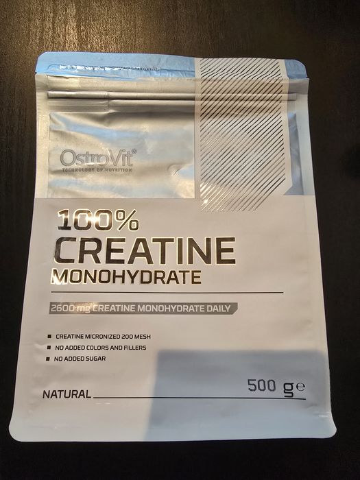 Kreatyna OstroVit 500g 100% Monohydrat Kreatyny