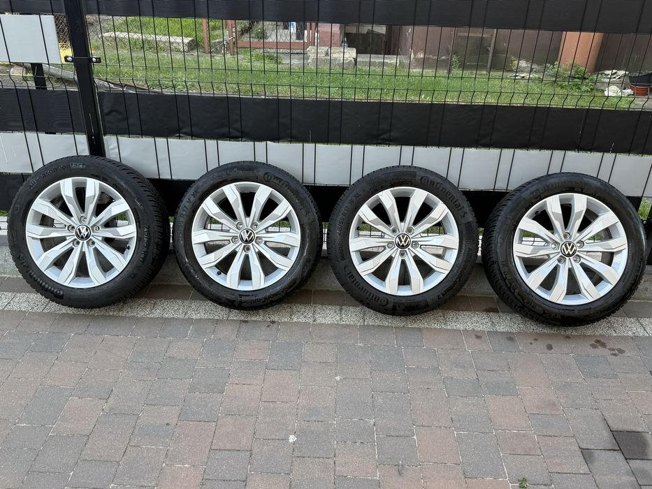 Koła letnie 17” alufelgi Volkswagen T-Roc + opony całoroczne 215/55/17