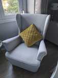 Poltrona Ikea Cinza