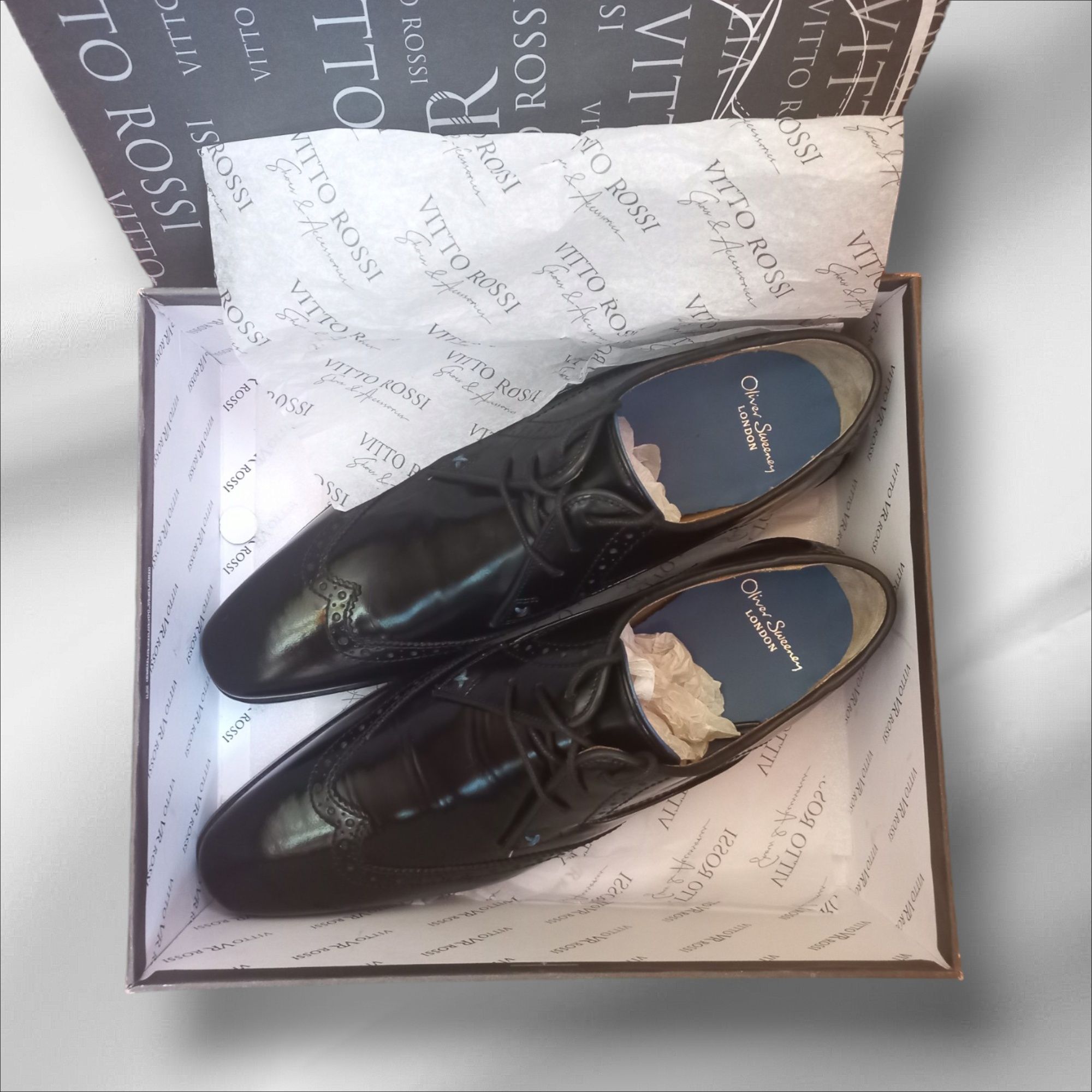 Чоловічі туфлі 43 розміру Oliver Sweeney Men's Buxhall Blake Stitch Hi