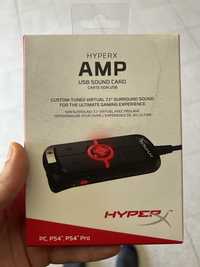 Hyperx soundcard amp cloud alpha usb e jack 3,5 surround 7.1