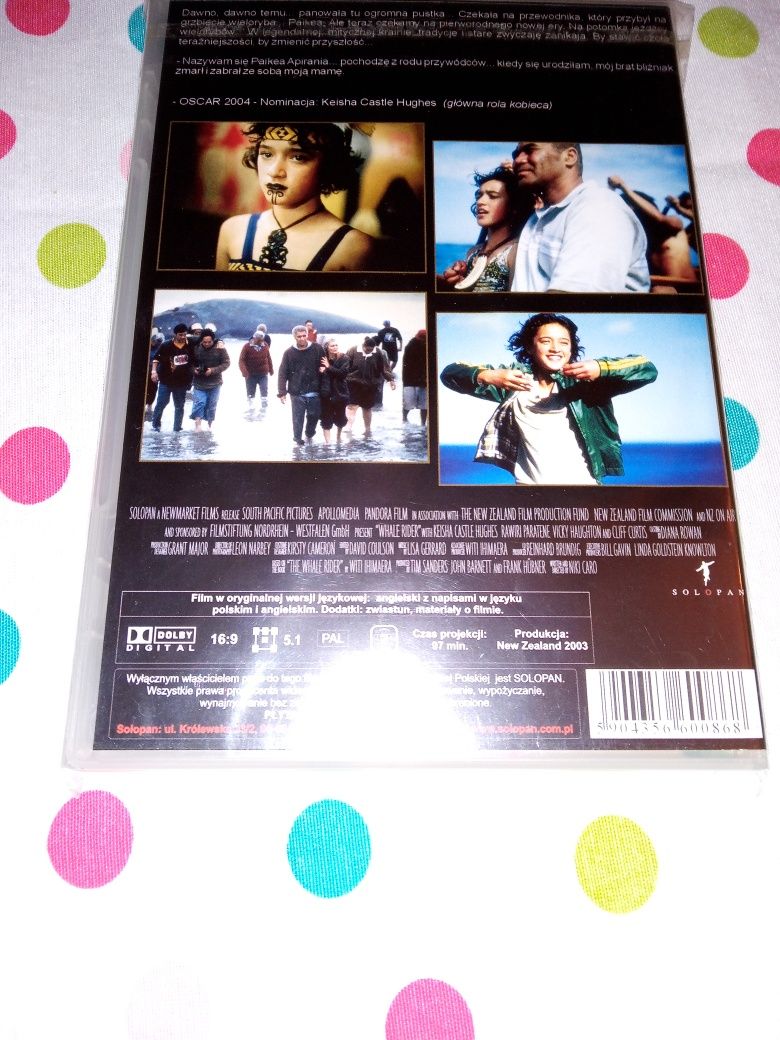 Filmy DVD Jeździec wielorybów