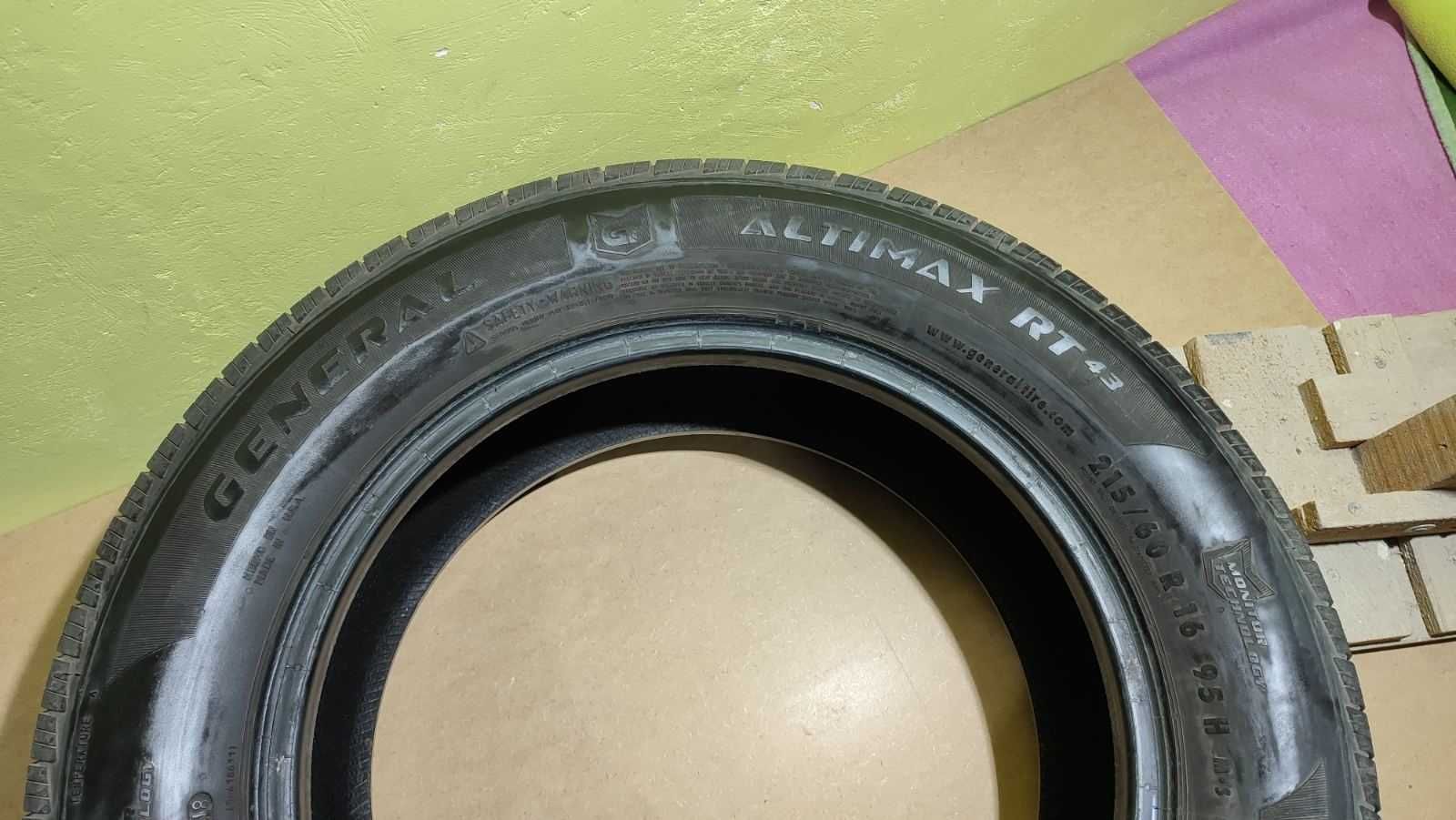 Шини General Altimax RT43 (USA),  215 / 60 / R16