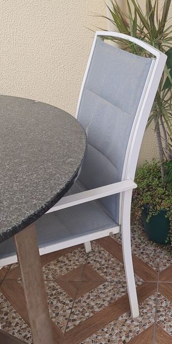 Vendo 6 cadeiras de exterior em alumínio!!