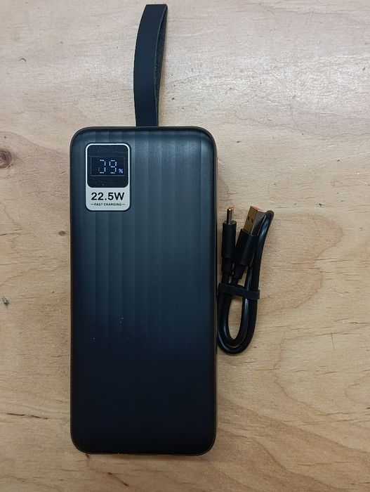 Павербанк ColorWay 30 000 mAh Black (CW-PB300LPC5BK-PDD)