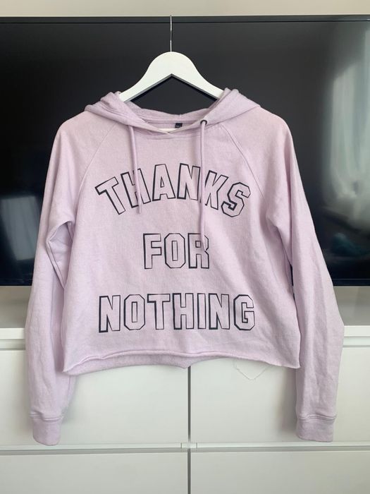 Liliowa fioletowa bluza z kapturem