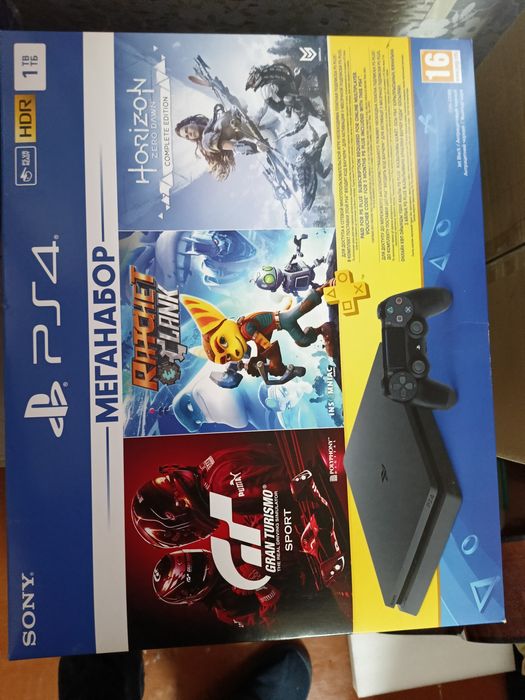 PS 4 slim 1tb б/у
