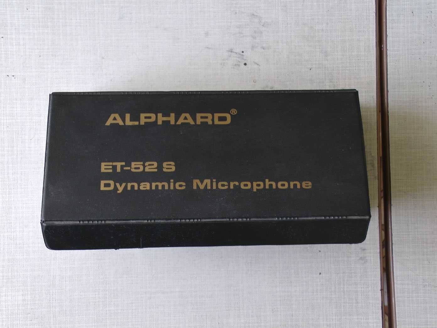 Микрофон динамический ALPHARD ET-52 (Польша), для вокала
