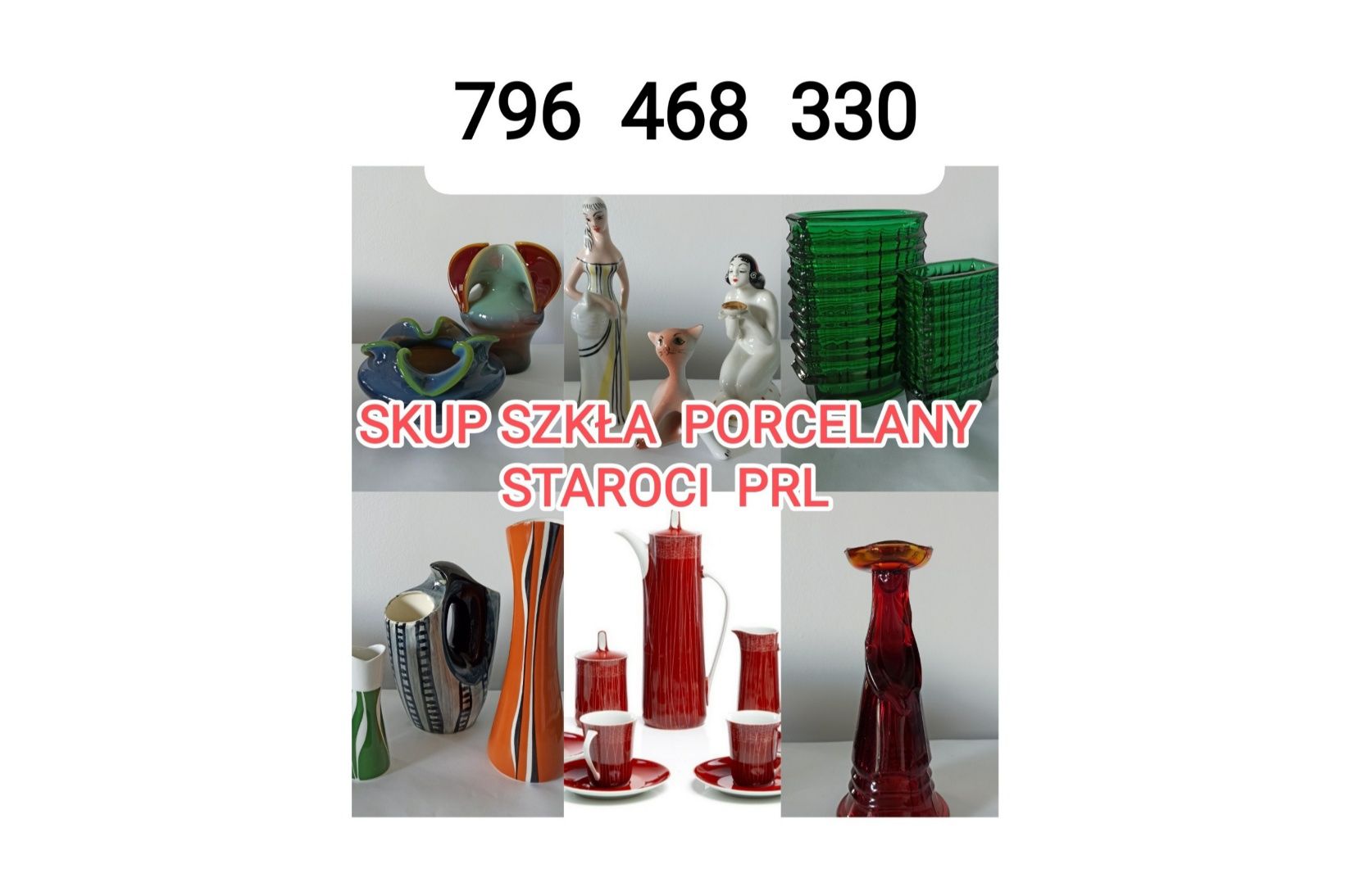 SKUP szkła Porcelany STAROCI Prl