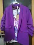 Blazer Roxo NOVO, com etiqueta