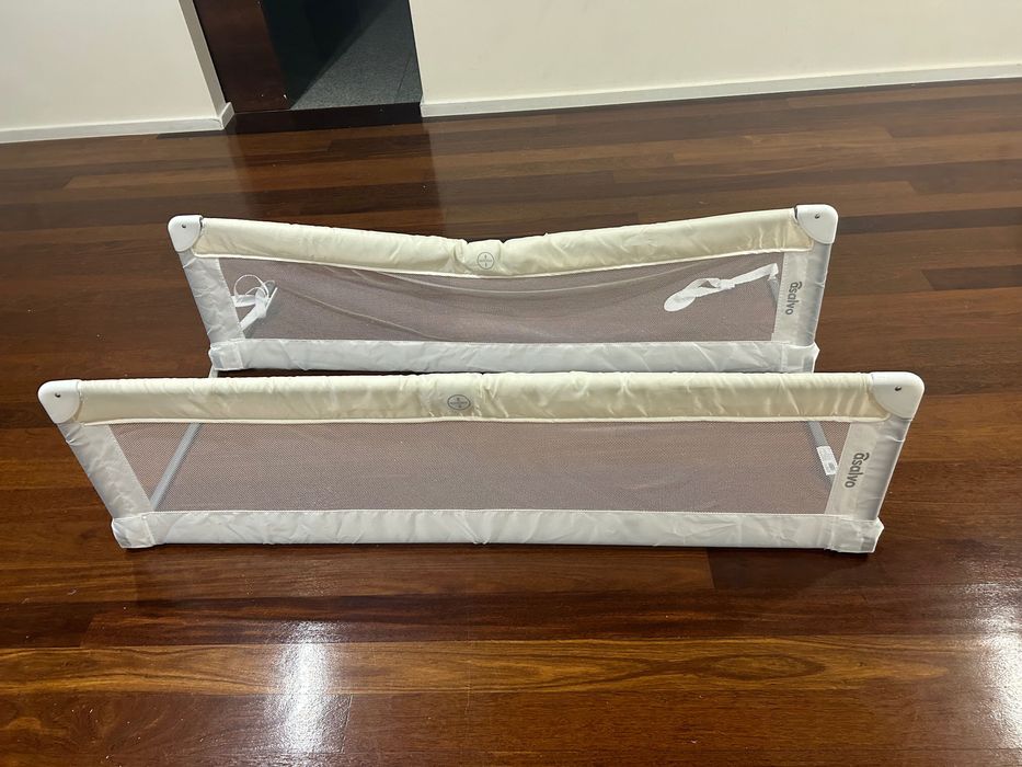 Barreiras proteção cama criança