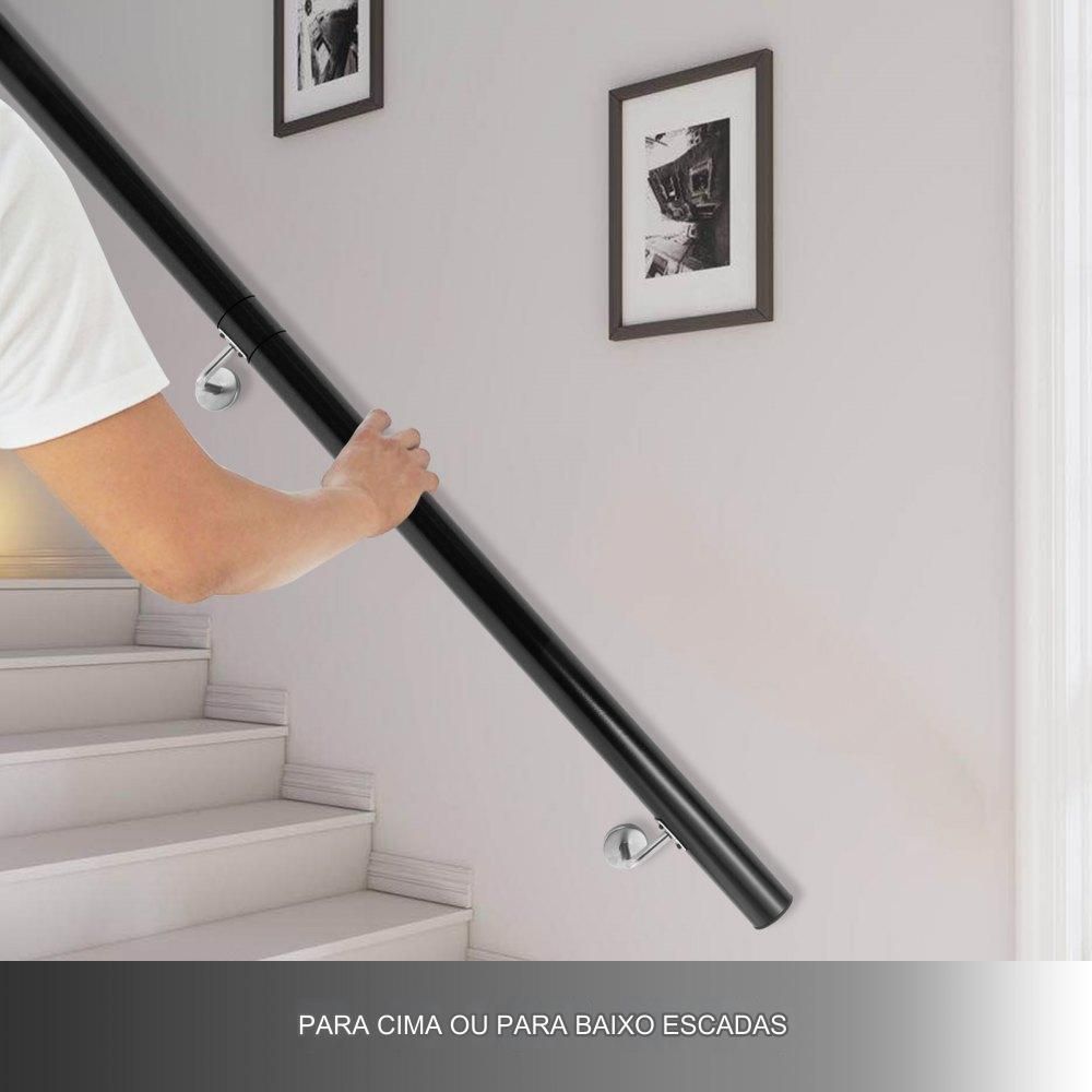 Corrimão Parede Escadas - Até 183cm