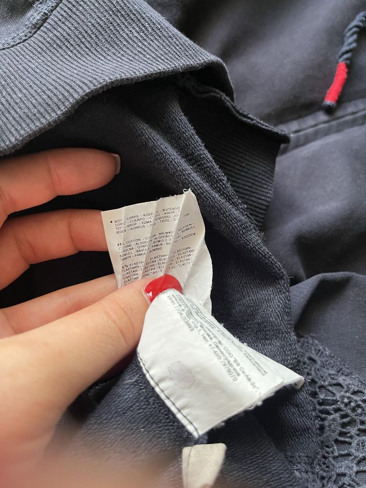 Bluza Napapijri z kapturem kaptur bawełniana bawełna