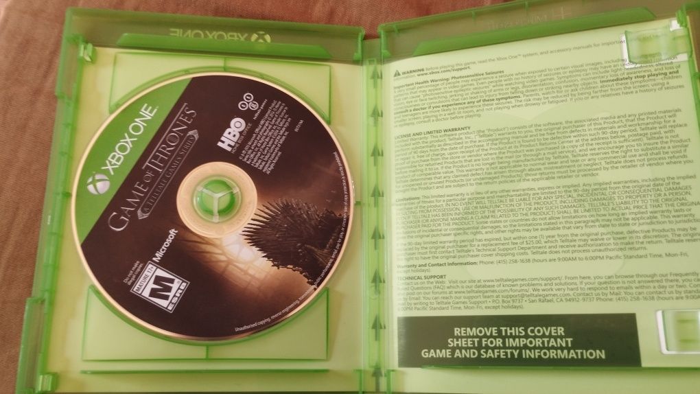 Games of thrones Gra o tron Xbox one