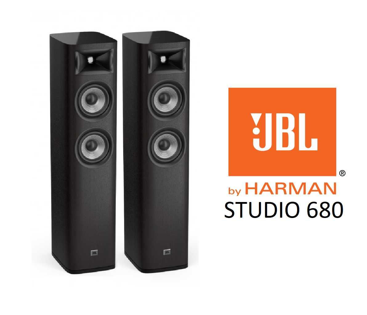 JBL Studio 680 Dark Wood Kolumny 2,5 drożna Mega Bass Sklep RATY