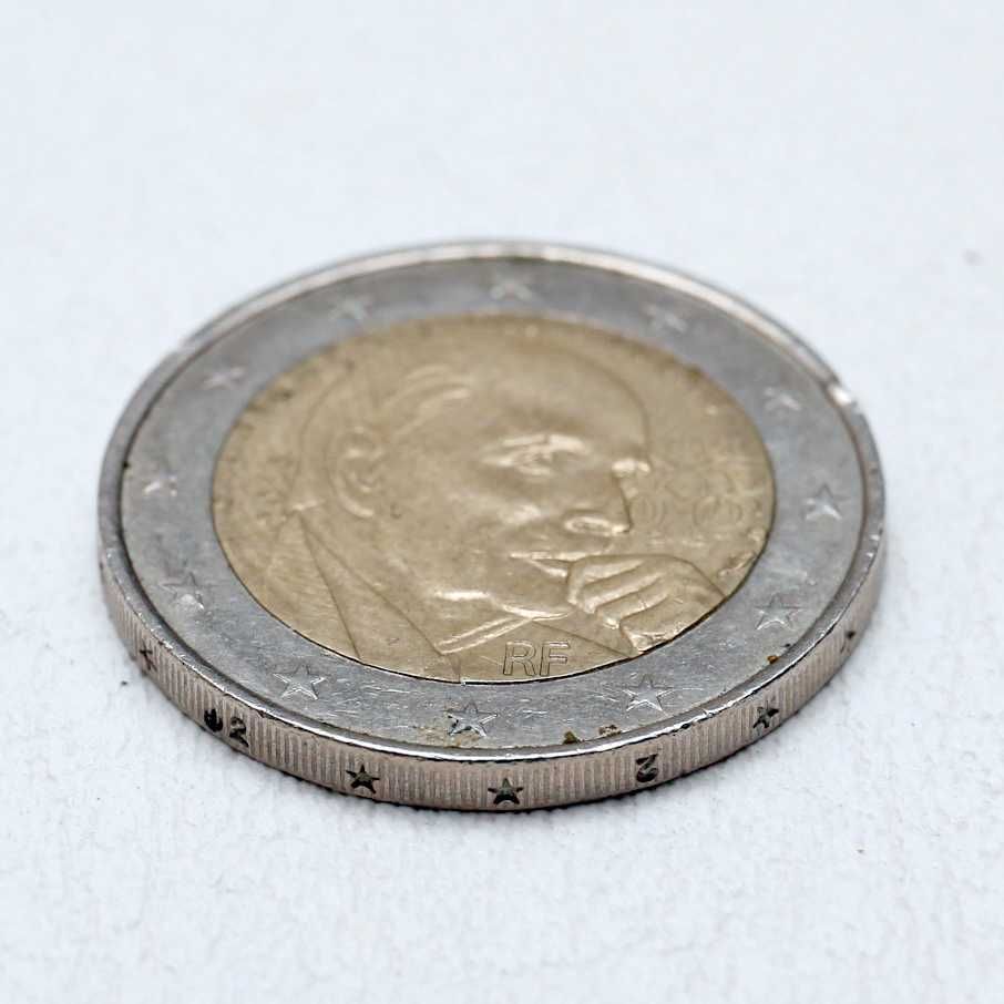 Moeda 2€ - François Mitterrand
