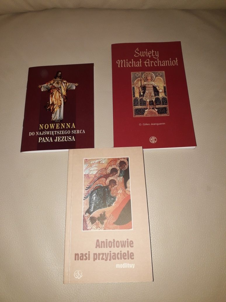 Zestaw aniołowie nasi przyjaciele święty Michał Archanioł i nowenna