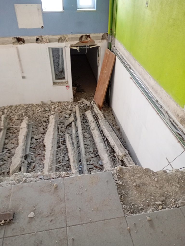 demolições,e construções
