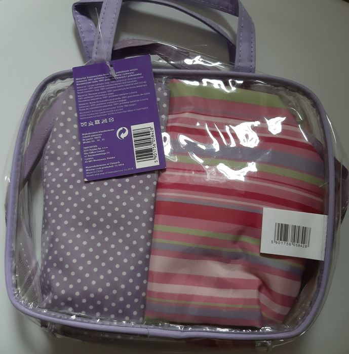 Kosmetyczki damskie zestaw 3 sztuki