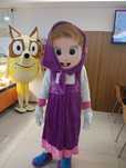 Mascote Masha animada