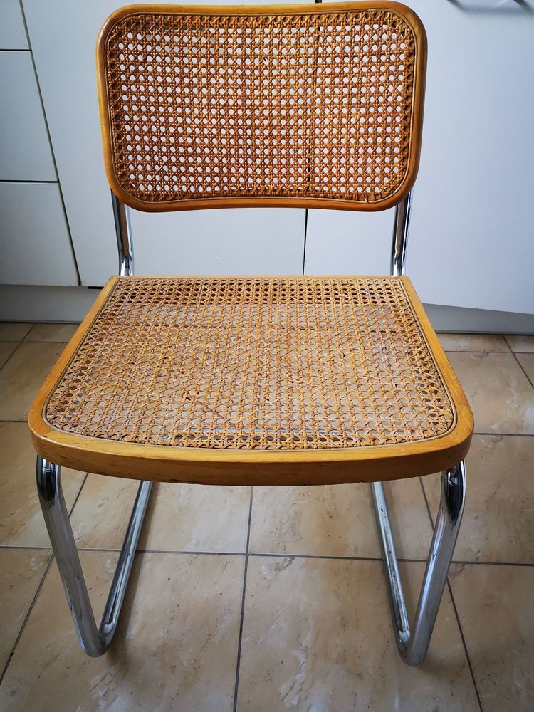 Krzesło cesca Bauhaus rattanowe