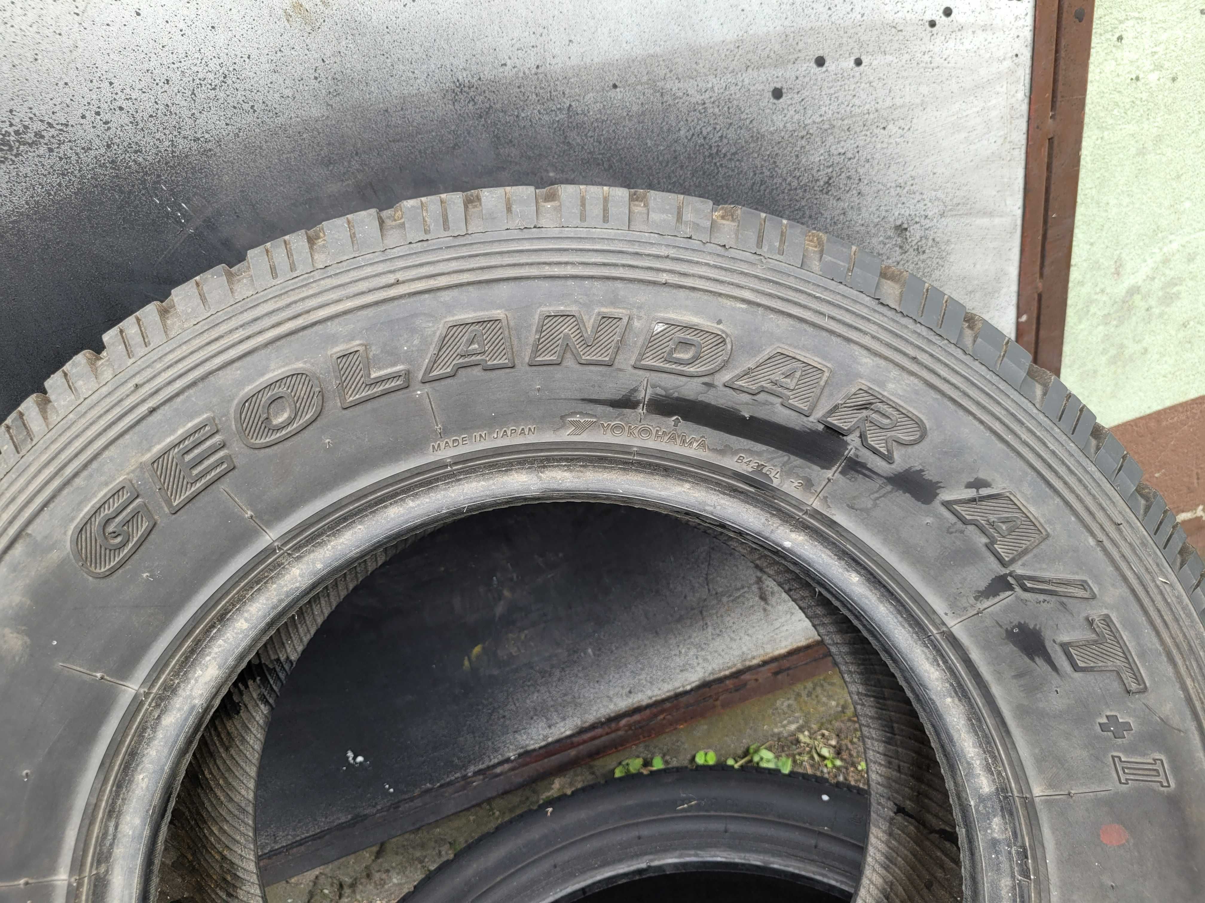 255/65/16 Yokohama Geolandar A/T + I  8,5mm ZAPAS 1szt