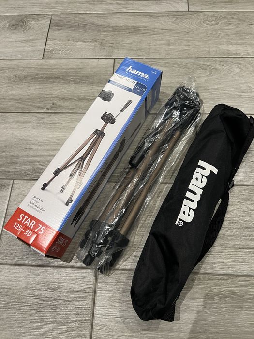Statyw lekki HAMA Star 75 fotograficzny aparat tripod