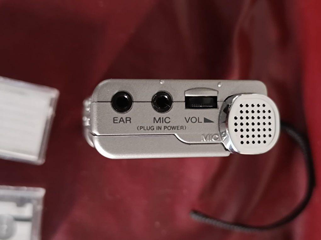Gravador de voz Sony M-630V + 2 Microcassetes