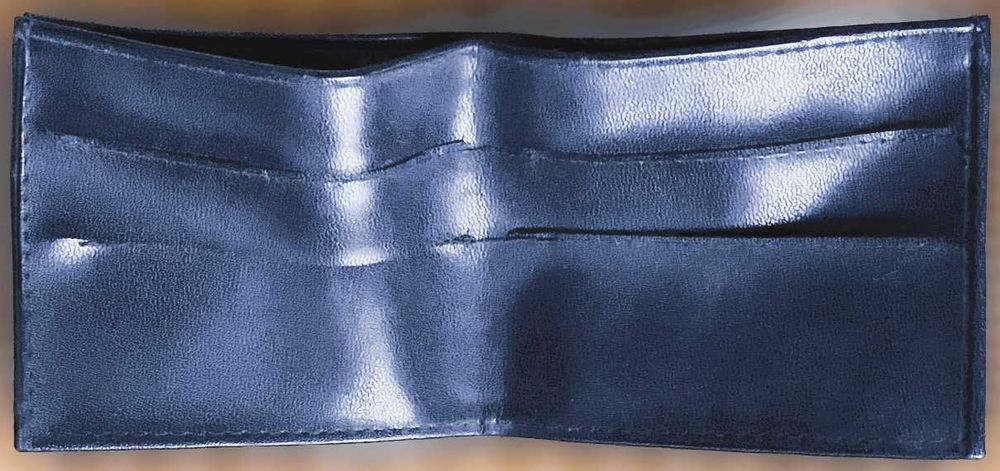 Porta-Cartões e Notas em Pele, Novo