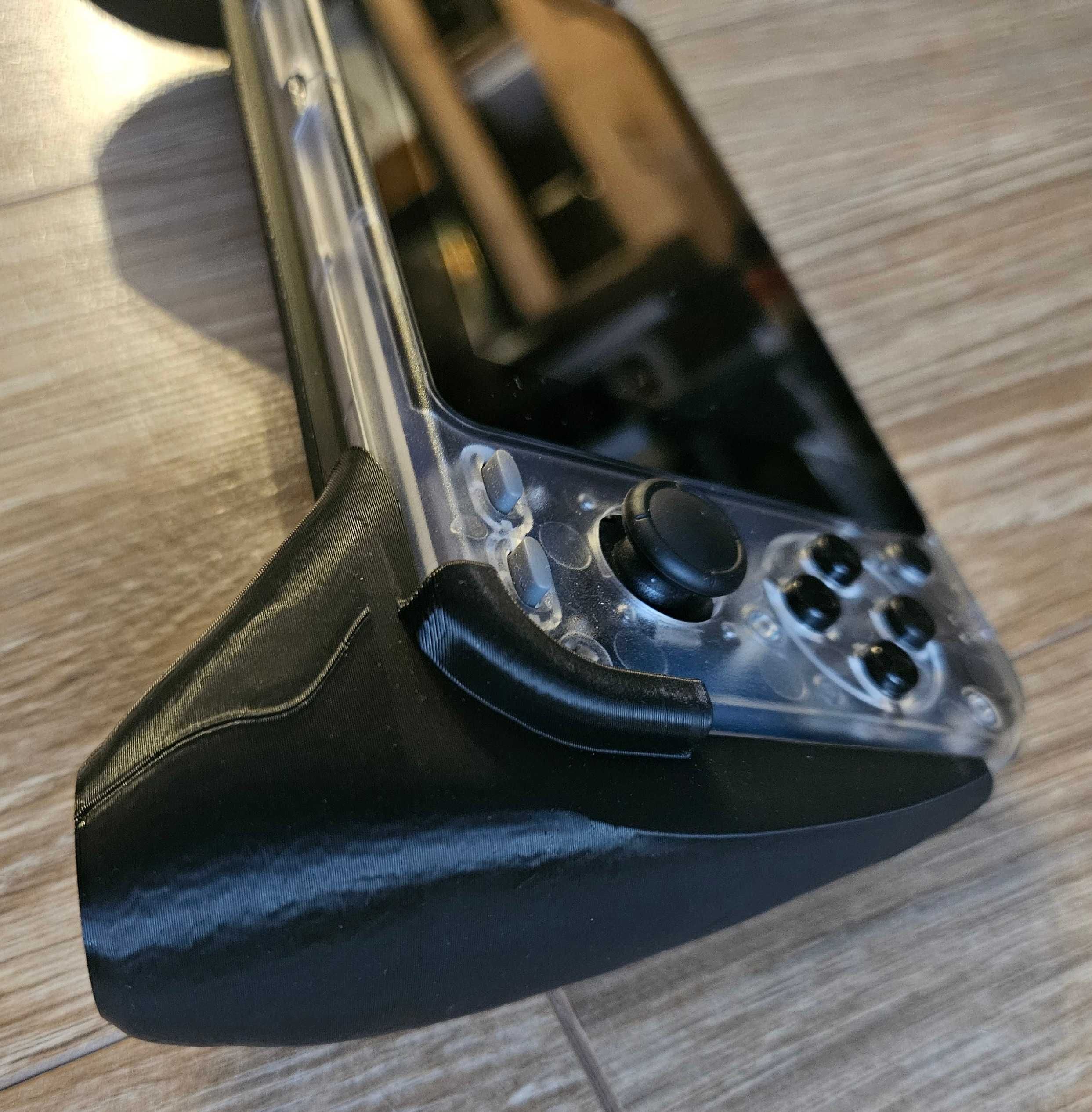 uchwyt do Odroid Go Ultra / Odroid Go Super, grip/pad czarny