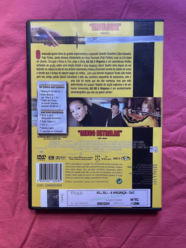 Kill Bill - Dvd