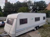 Przyczepa kempingowa Knaus 650 z roku 1998 trzy sypialnie