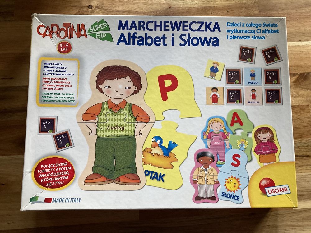 Gra Marcheweczka Alfabet i Słowa 3-6 lat