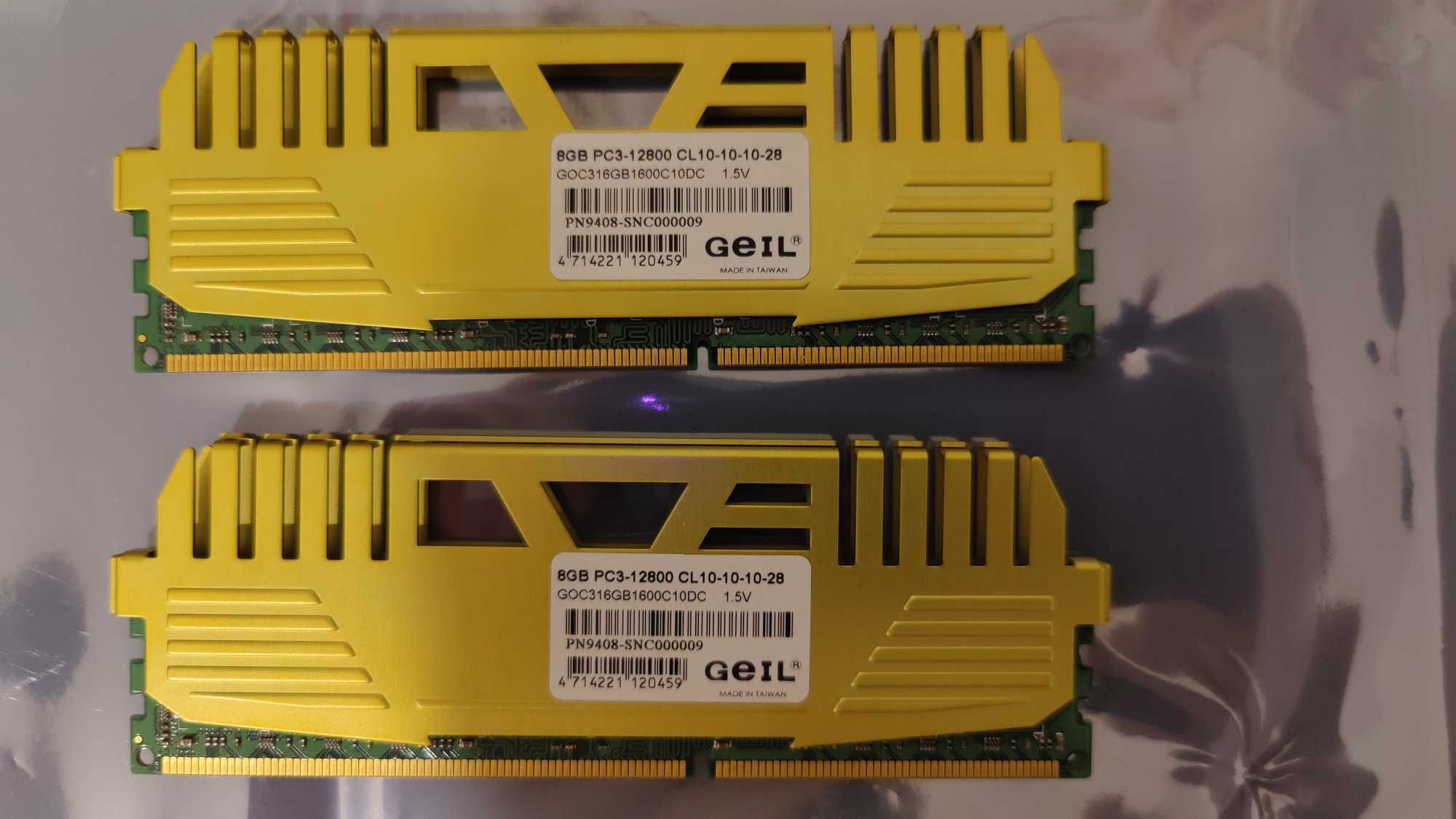 GeIL EVO CORSA Series 16GB (2 x 8GB) DDR3 1600