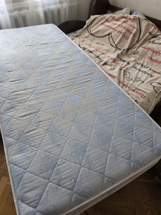 Матрац ортопедичний пружинний зима-літо 0.8×2×0,16м