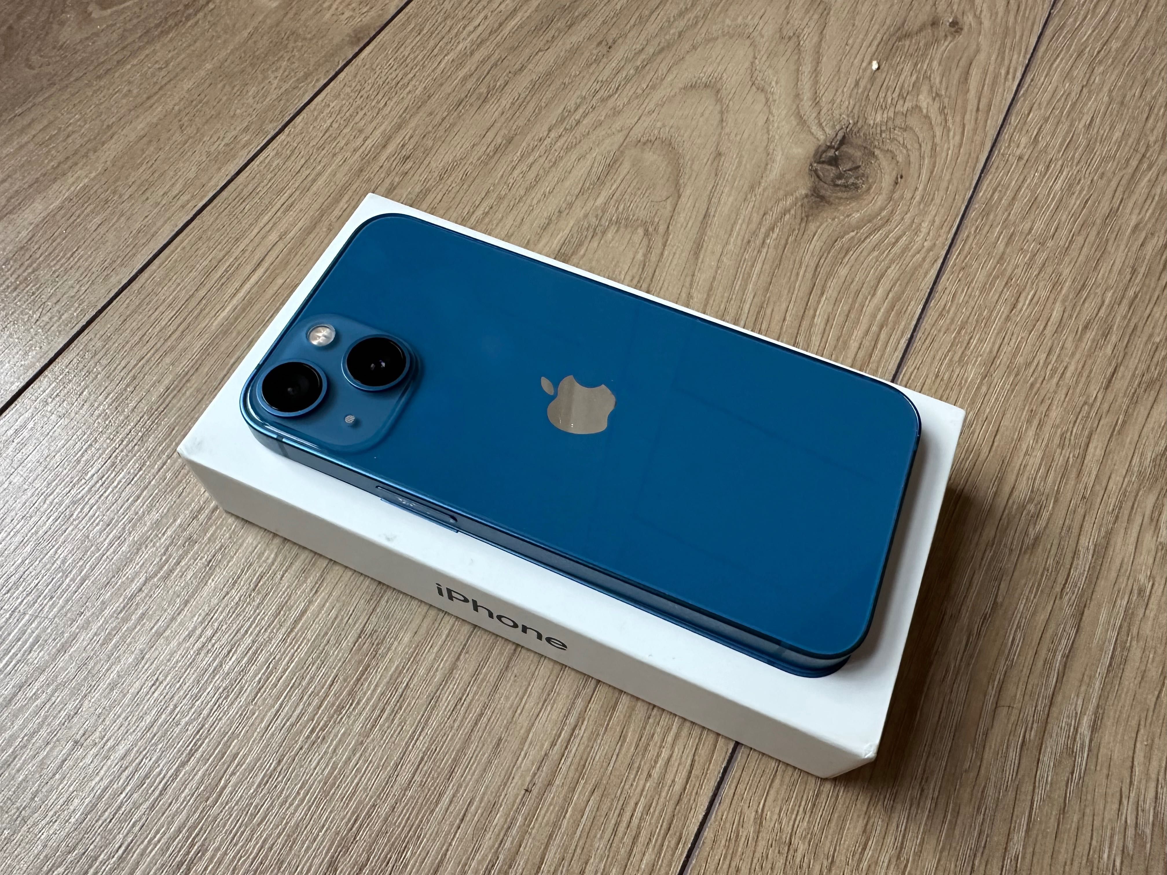 Idealny iPhone 13 mini 128 GB BLUE w bardzo dobrym stanie!