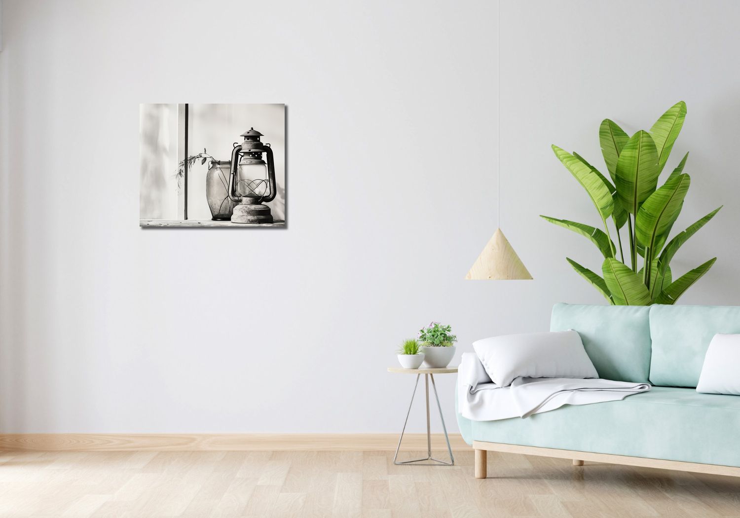 Obraz 60x50cm Lampa w Cieniach
