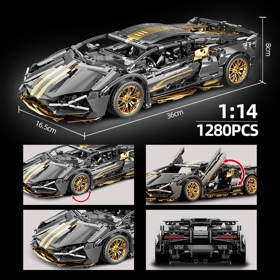 Конструктор лего технік Lamborghini Sian FK937
