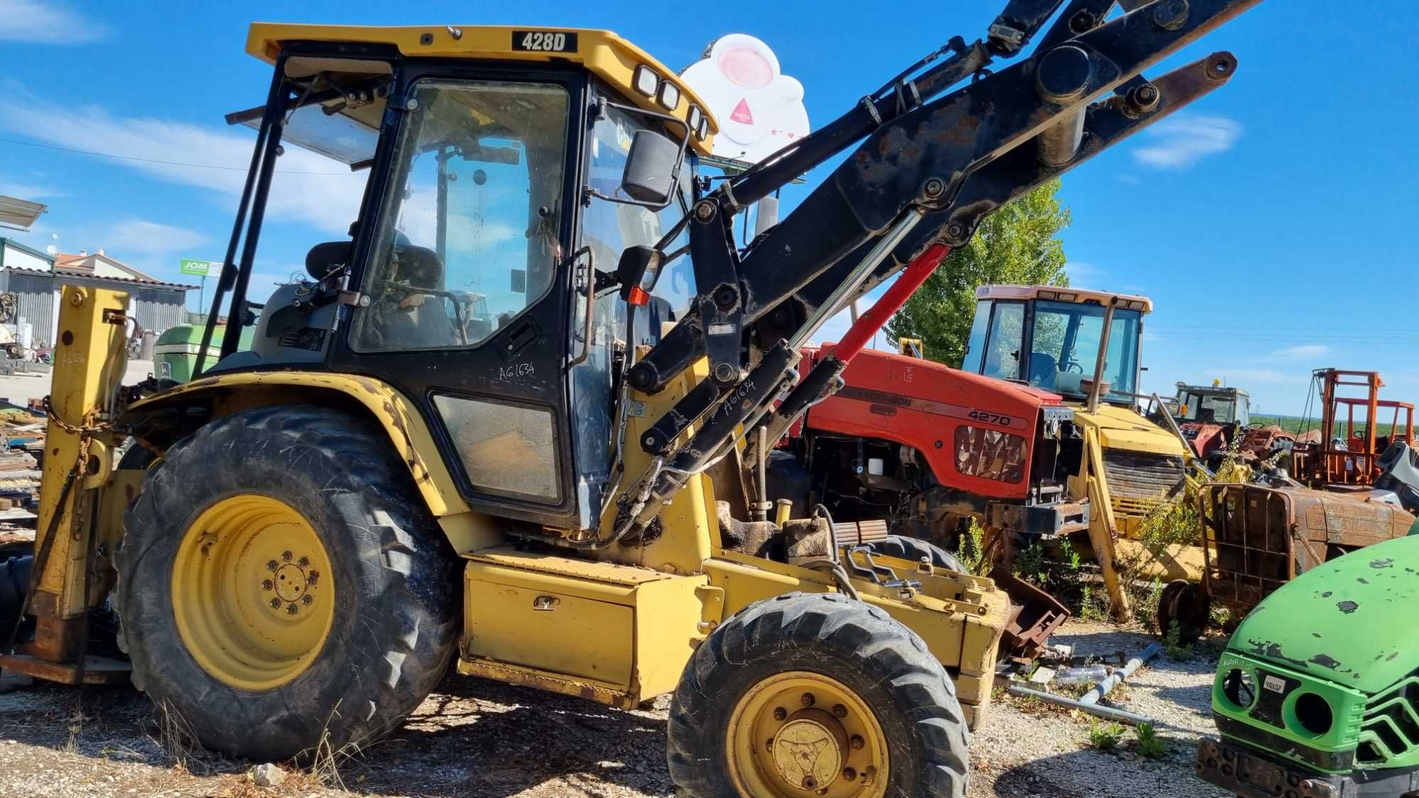 Peças Retroescavadora Fermec,Komatsu, Case,Volvo,Itachi