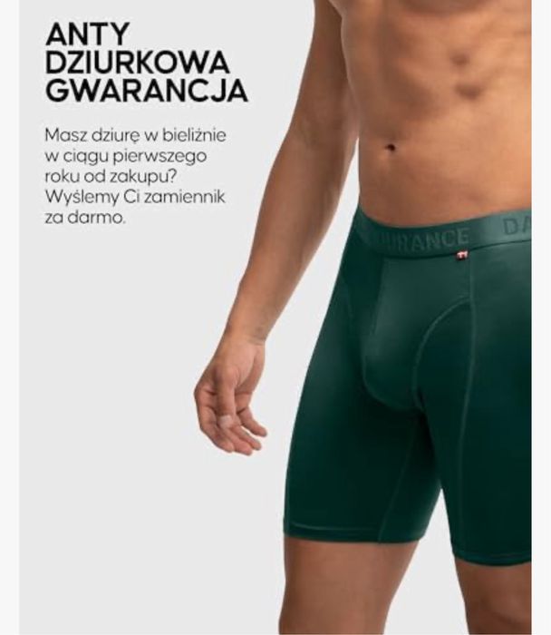 Danish Endurance 3 Pack Sportowe Bokserki Męskie Rozmiar M