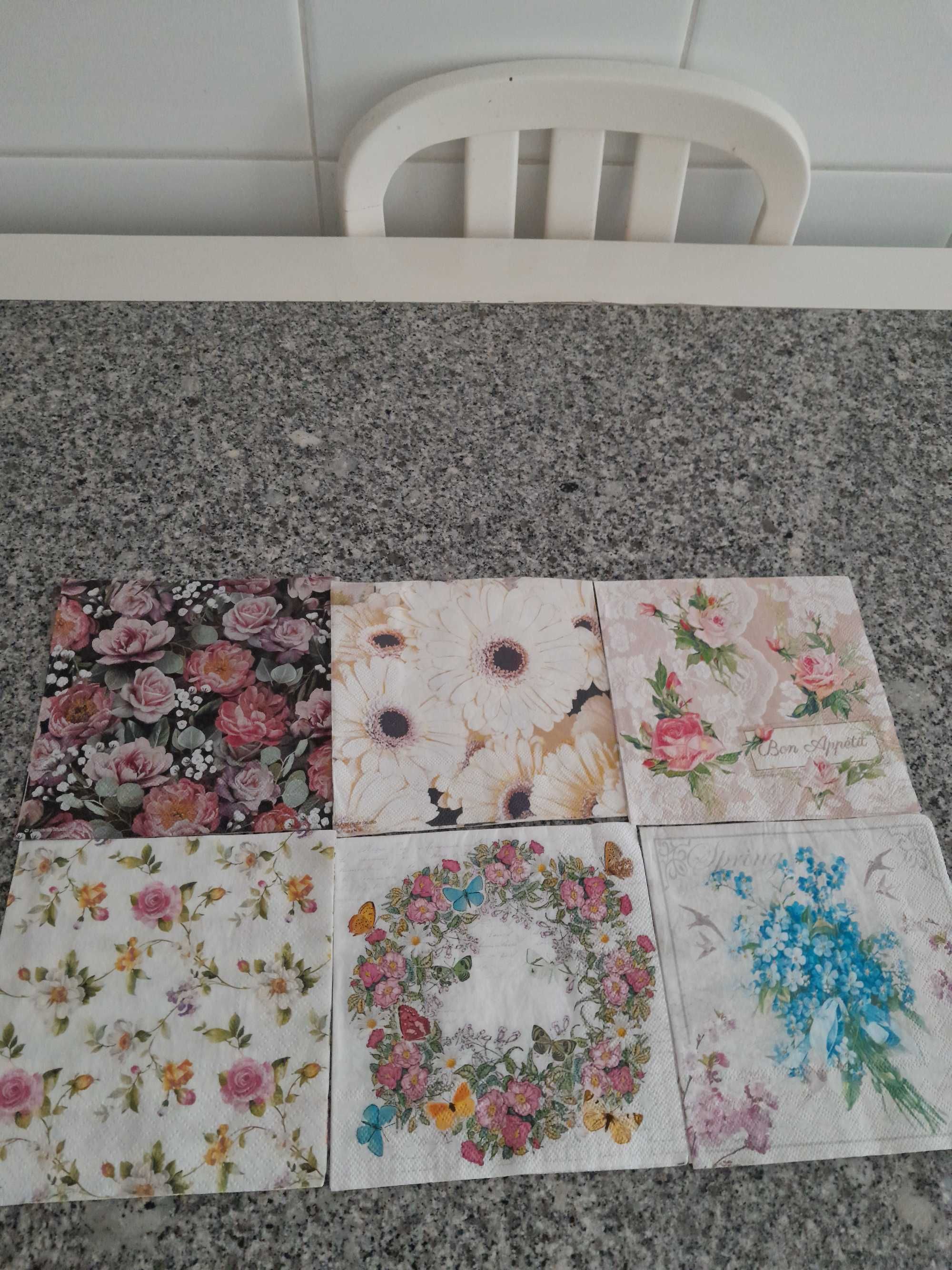 Guardanapos para decoupage