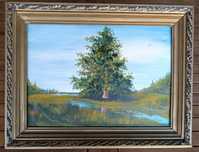 Quadro original com paisagem